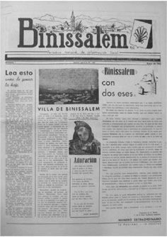 N&uacute;mero 1 - Publicat Gener 1962
